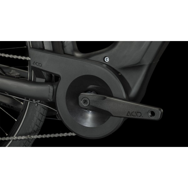 Električno Kolo CUBE TOURING HYBRID PRO 625 2024 Easy Entry black'n'metal