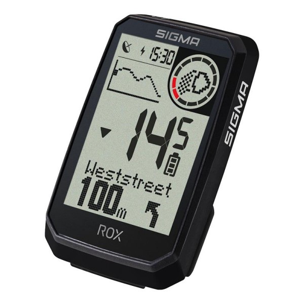 Števec SIGMA ROX 4.0 ENDURANCE Črna
