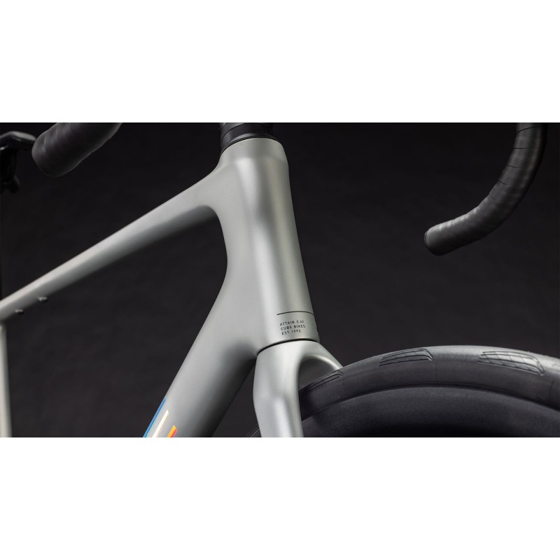 Cestno Kolo CUBE ATTAIN C:62 SLX 2026 sleekgrey'n'prism