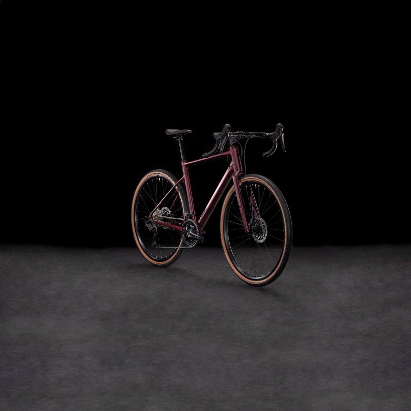 Gravel Kolo CUBE NUROAD RACE 2025 rubyred'n'gloss