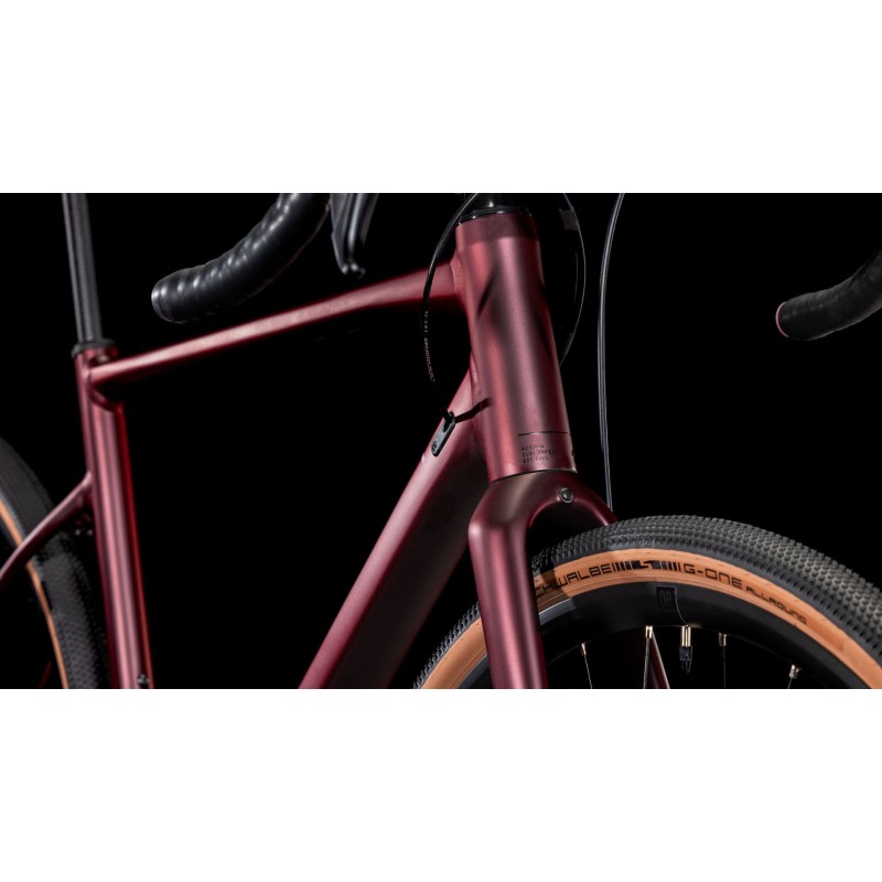 Gravel Kolo CUBE NUROAD RACE 2025 rubyred'n'gloss