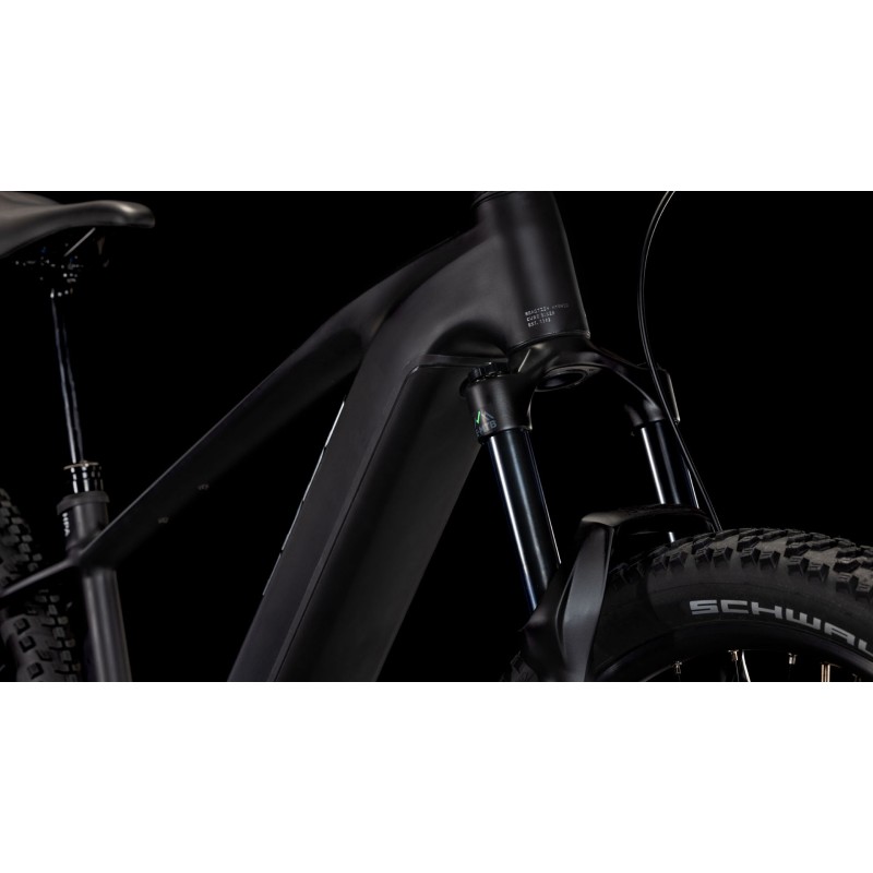 Električno Gorsko Kolo CUBE REACTION HYBRID RACE 800 2025 black'n'metal