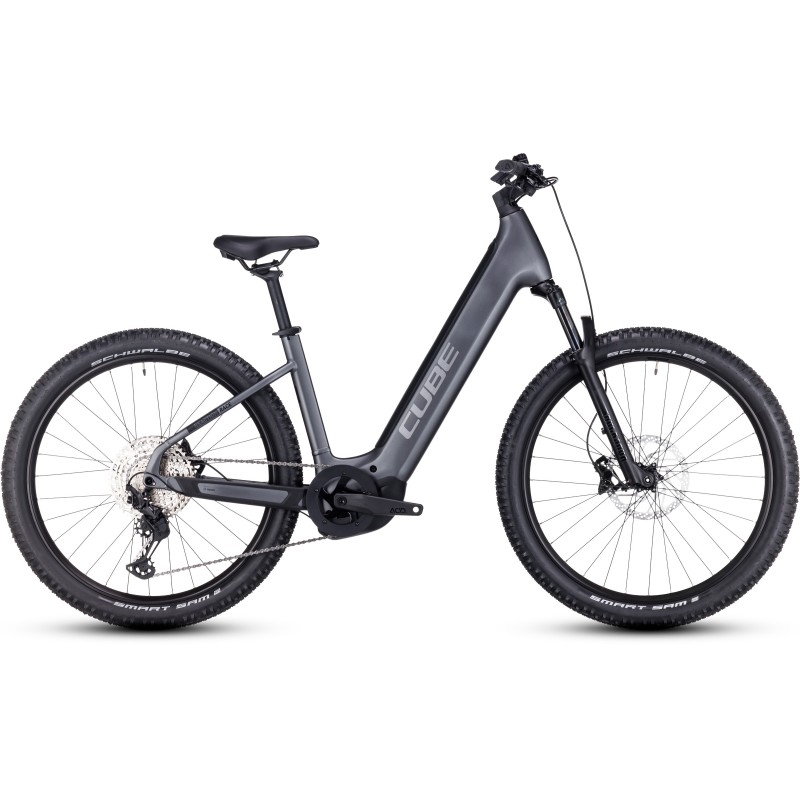 Kolo CUBE REACTION HYBRID RACE 750 EasyEntry 2024 grey'n'metal