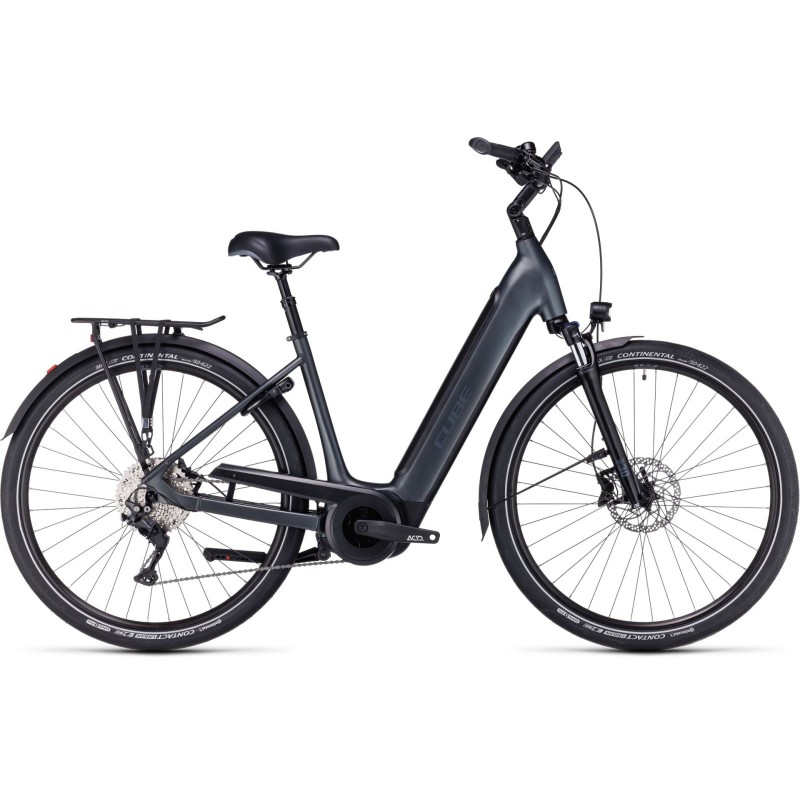 Električno Kolo CUBE SUPREME SPORT HYBRID PRO 625 Easy Entry grey'n'grey