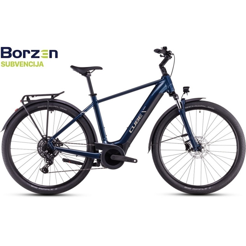 Električno Kolo CUBE TOURING HYBRID ONE 625 2025 deepsea'n'chrome