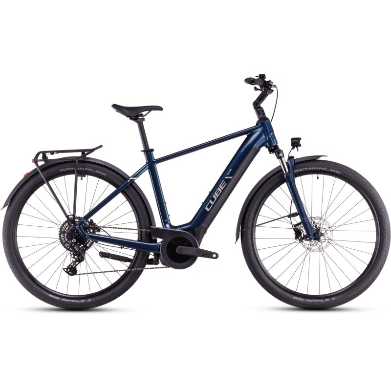 Električno Kolo CUBE TOURING HYBRID ONE 625 2025 deepsea'n'chrome