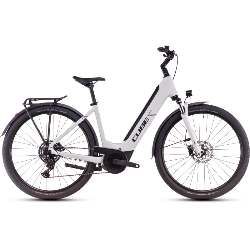 Električno Kolo CUBE TOURING HYBRID ONE 625 2025 Easy Entry cotton'n'grey