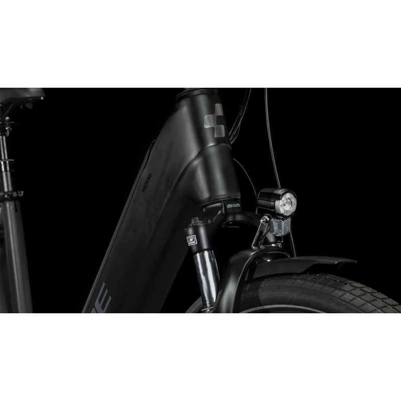 Električno Kolo CUBE TOURING HYBRID PRO 625 2024 Easy Entry black'n'metal
