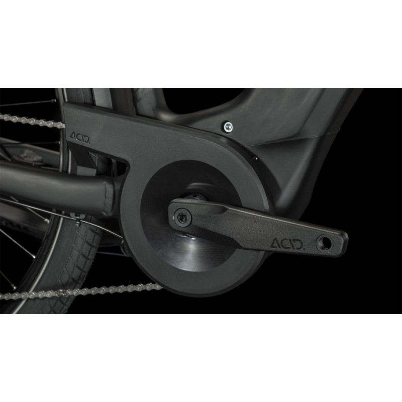 Električno Kolo CUBE TOURING HYBRID PRO 625 2024 Easy Entry black'n'metal